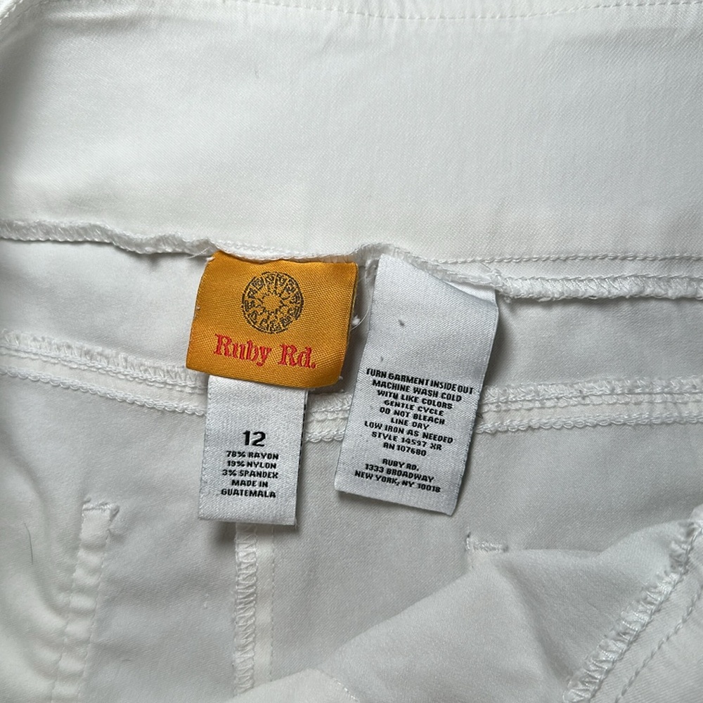 Ruby Rd. Pull On Pants - 12 - Picture 6 of 6